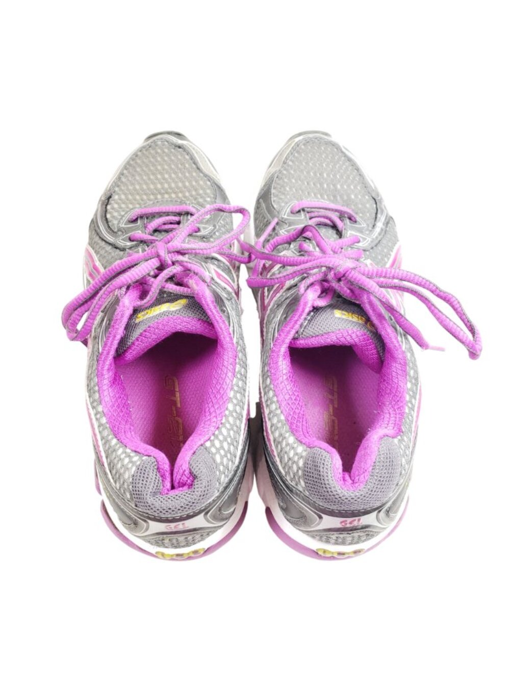 Asics GT-2170 Womens Size 8.5 Running Shoes Gray & Purple - Picture 7 of 9